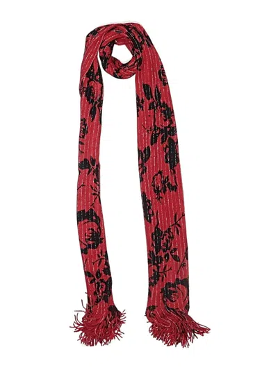 Pre-owned Cejon Scarf In Red