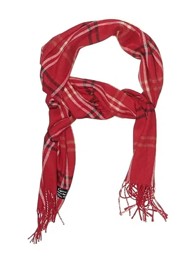 Pre-owned Cejon Scarf In Red