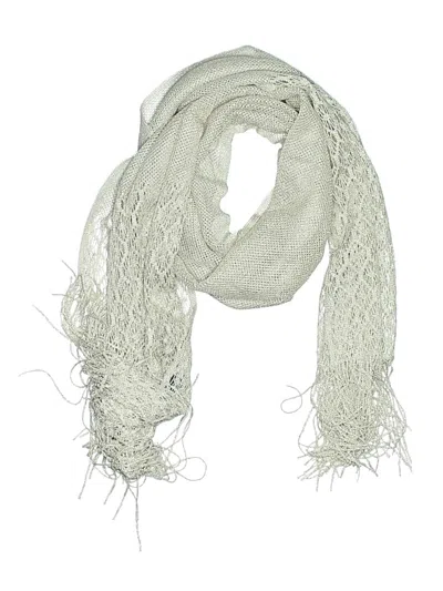 Pre-owned Cejon Scarf In Silver