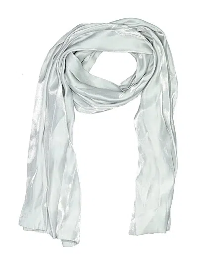Pre-owned Cejon Scarf In Silver