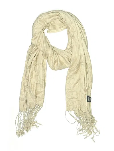 Pre-owned Cejon Scarf In Tan