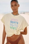 Celandine Boxy Crew-neck Tee