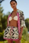 Celandine Carla Petelski X  Linen-blend Pull-on Shorts