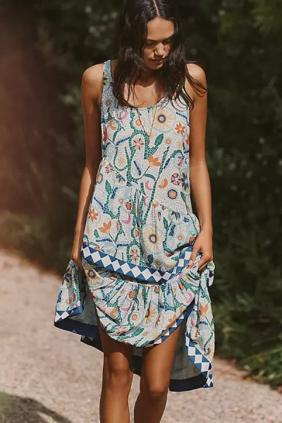 Celandine Casa Batillo Tiered Dress In Multi