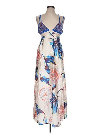 Pre-owned Celandine Casual Dress In Ivory