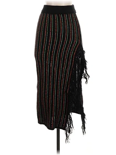 Pre-owned Celandine Casual Skirt In Black