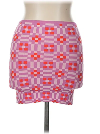 Pre-owned Celandine Casual Skirt In Purple