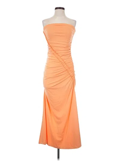Pre-owned Celandine Cocktail Dress In Orange