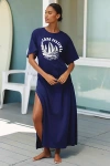 Celandine Cotton Crew Neck T-shirt Dress