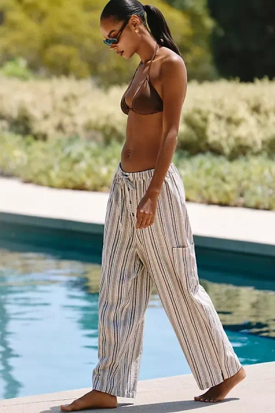 Celandine Fisherman Pants In Brown