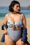 Shop Celandine High-waisted Bikini Bottoms In Multicolor
