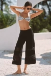 Celandine Knit Mesh Pants In Black
