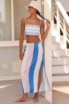 Celandine Linen Blend Breezy Midi Skirt