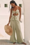 Celandine Linen Blend Wide-leg Pants