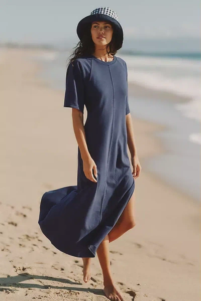 Celandine Maxi T-shirt Dress In Blue