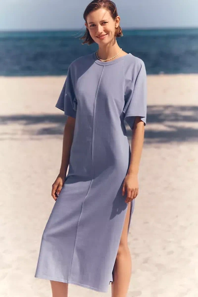 Celandine Maxi T-shirt Dress In Blue