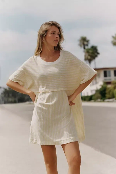 Celandine Oversize T-shirt Dress In Multicolor