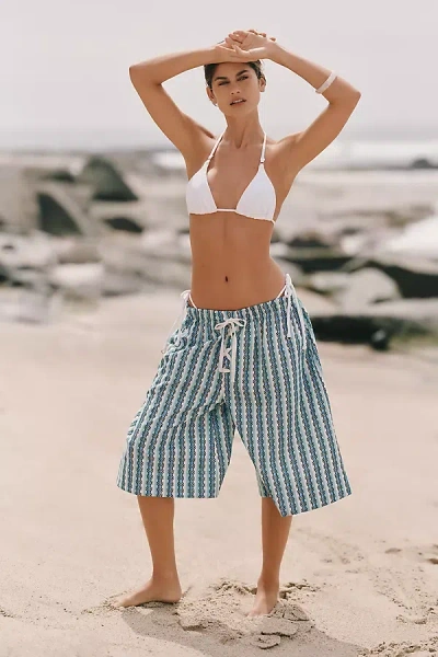 Celandine Oversized Bermuda Pants In Black