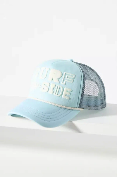 Celandine Seaside Trucker Hat In Blue