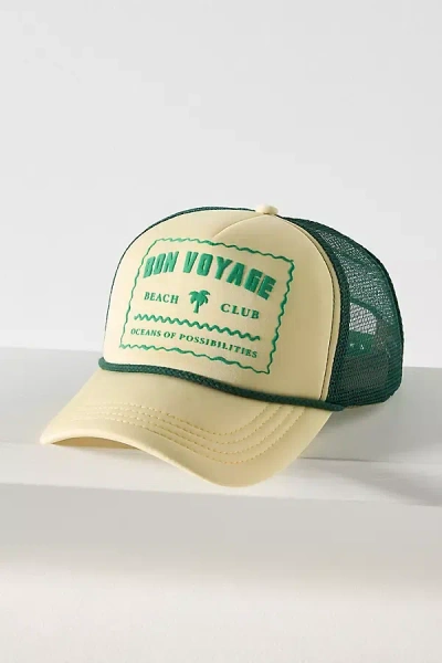 Celandine Seaside Trucker Hat In Yellow