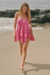 Celandine Sleeveless Pleated Mini Babydoll Dress