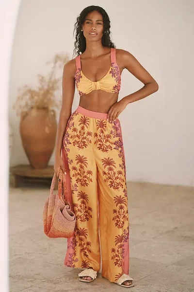 Celandine The Beach Club Crop Top In Multi