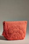 Celandine Trellis Cotton Cosmetic Bag