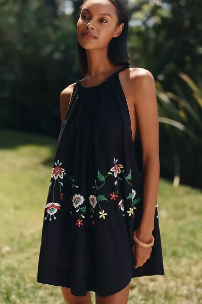 Celandine Varina Swing Dress In Black