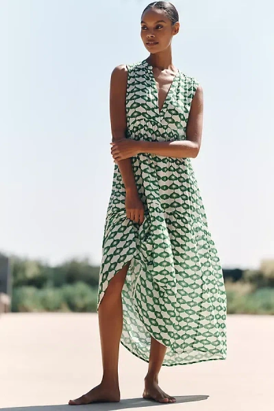Celandine X Tigre Indigo Kallie Dress In Multi