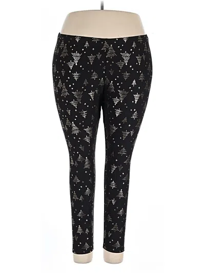 Pre-owned Celebrate Together Leggings In Black