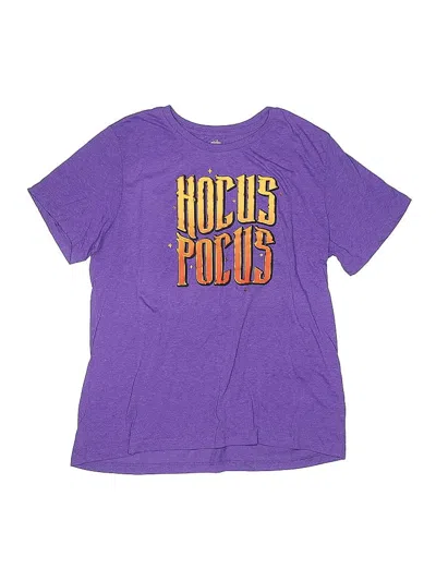 Pre-owned Celebration Halloween Inc Kids' Short Sleeve T-shirt In Purple