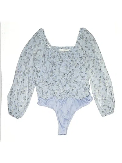 Pre-owned Celebrity Pink 3/4 Sleeve Blouse In Blue