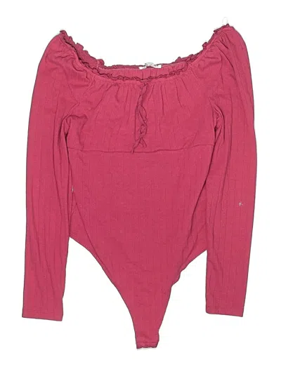 Pre-owned Celebrity Pink Bodysuit In Pink