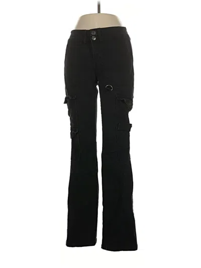 Pre-owned Celebrity Pink Cargo Pants In Black