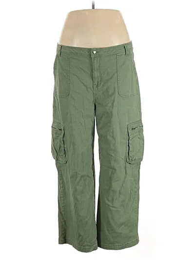 Pre-owned Celebrity Pink Cargo Pants In Green