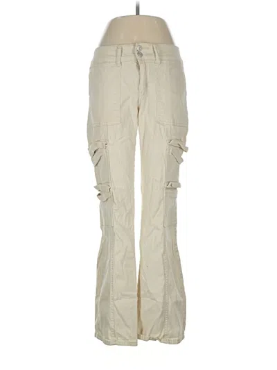 Pre-owned Celebrity Pink Cargo Pants In Ivory