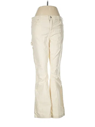 Pre-owned Celebrity Pink Cargo Pants In Ivory