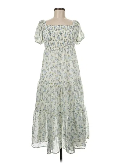Pre-owned Celebrity Pink Casual Dress In Blue