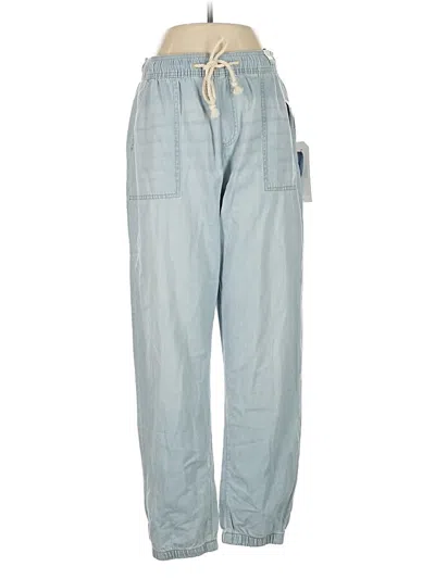 Celebrity Pink Casual Pants In Blue