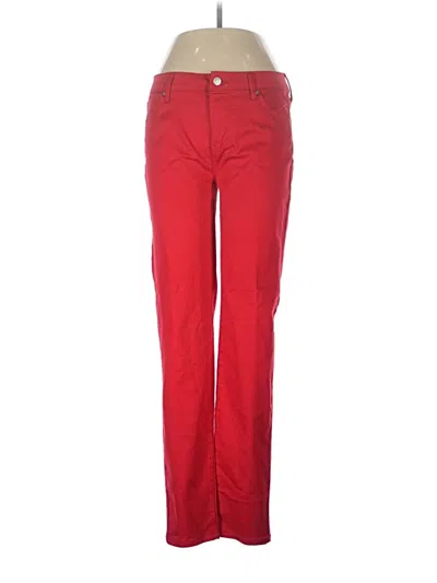 Pre-owned Celebrity Pink Casual Pants In Red