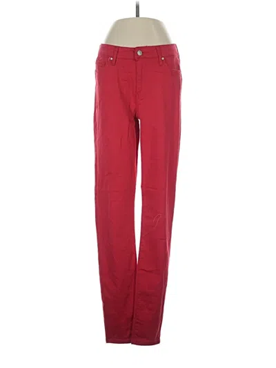 Pre-owned Celebrity Pink Casual Pants In Red