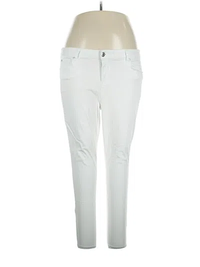 Pre-owned Celebrity Pink Casual Pants In White