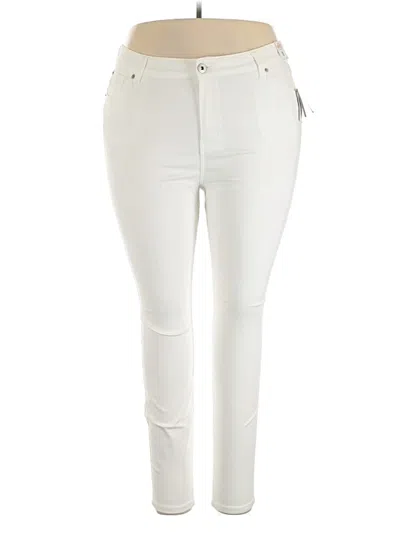 Pre-owned Celebrity Pink Casual Pants In White