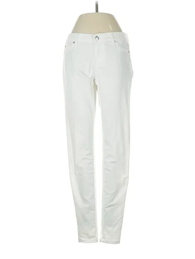 Pre-owned Celebrity Pink Casual Pants In White