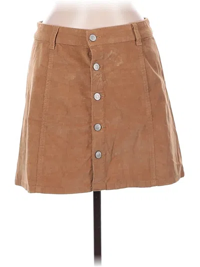 Pre-owned Celebrity Pink Casual Skirt In Brown