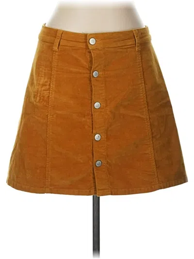Pre-owned Celebrity Pink Casual Skirt In Brown