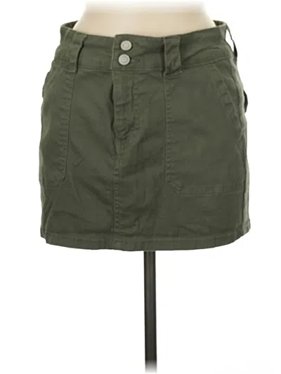 Pre-owned Celebrity Pink Casual Skirt In Green