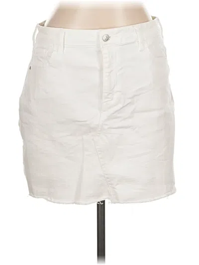 Pre-owned Celebrity Pink Casual Skirt In White
