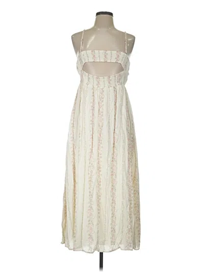 Pre-owned Celebrity Pink Cocktail Dress In Ivory