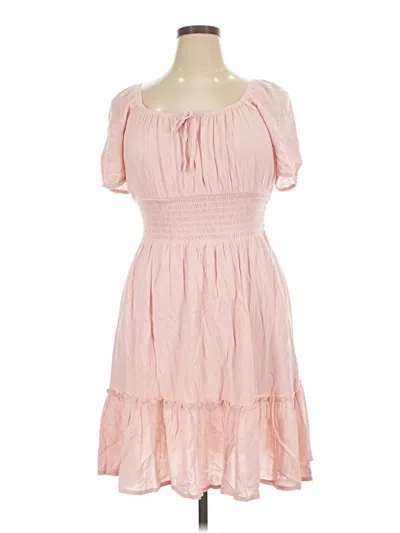 Pre-owned Celebrity Pink Cocktail Dress In Pink